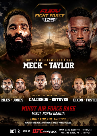 Fury FC 125: Fight Force